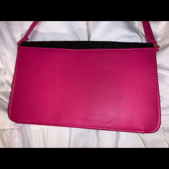 Juicy Couture Sequin Pink and Black Handbag - Picture 3 of 6